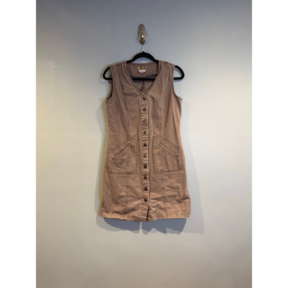 The Territory Ahead Sleeveless Denim Dress | Size 8